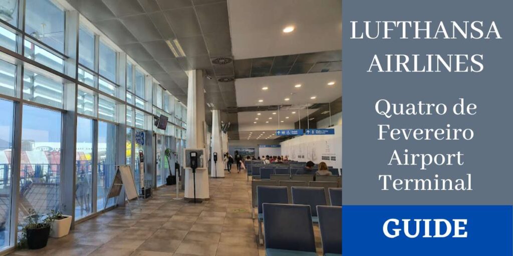 Lufthansa Airlines Quatro de Fevereiro Airport Terminal