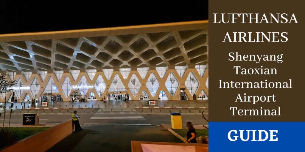 Lufthansa Airlines Shenyang Taoxian International Airport Terminal