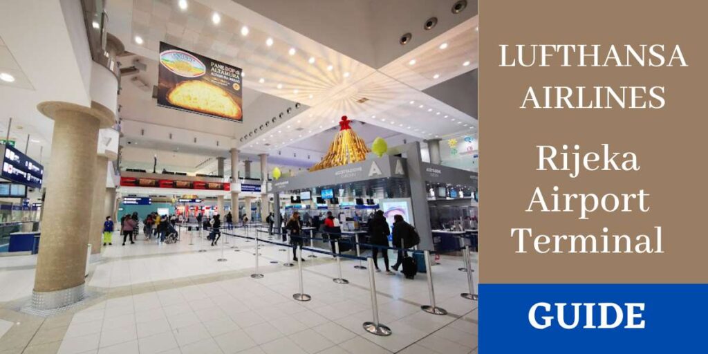 Lufthansa Airlines Rijeka Airport Terminal