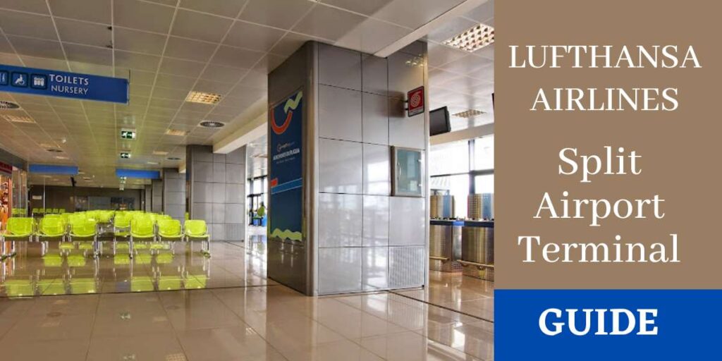 Lufthansa Airlines Split Airport Terminal