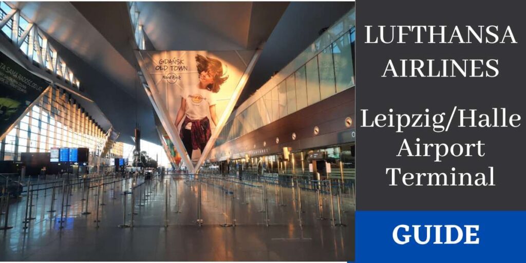 Lufthansa Airlines Leipzig/Halle Airport Terminal