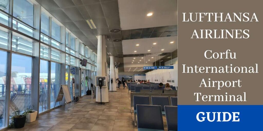 Lufthansa Airlines Corfu International Airport Terminal