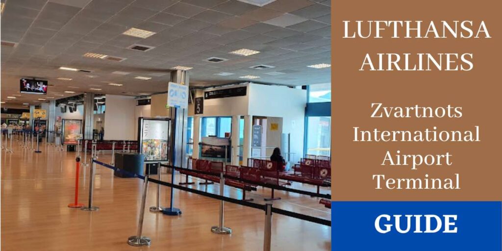 Lufthansa Airlines Zvartnots International Airport Terminal