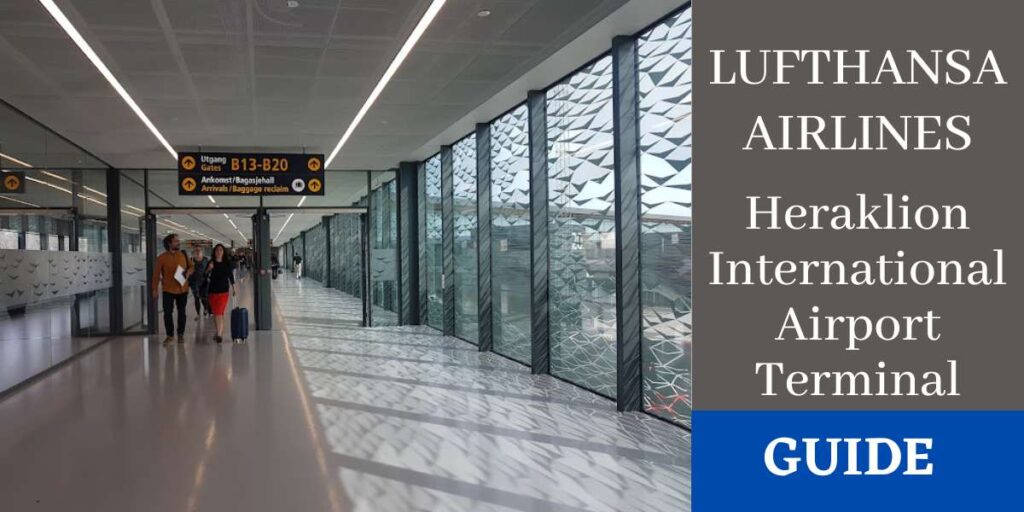 Lufthansa Airlines Heraklion International Airport Terminal