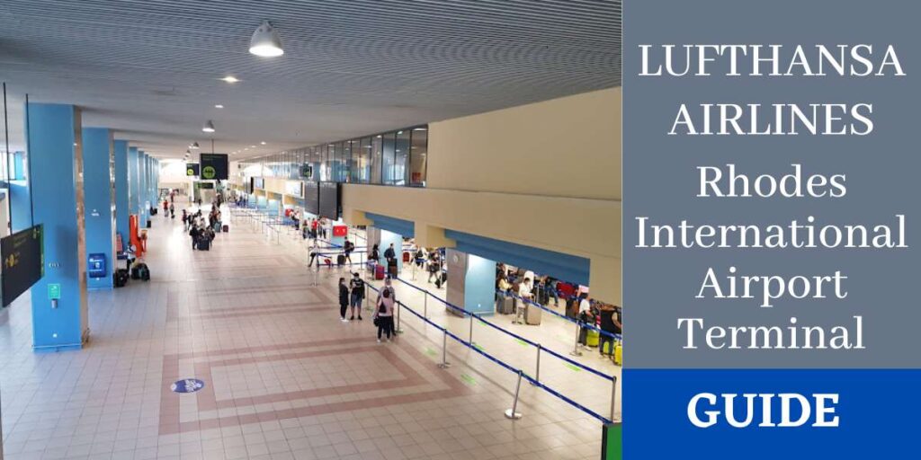 Lufthansa Airlines Rhodes International Airport Terminal