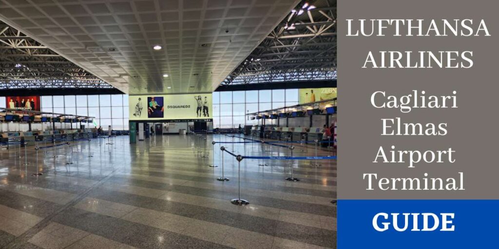 Lufthansa Airlines Cagliari Elmas Airport Terminal