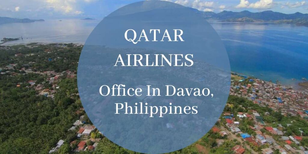Qatar Airways Office In Davao, Philippines