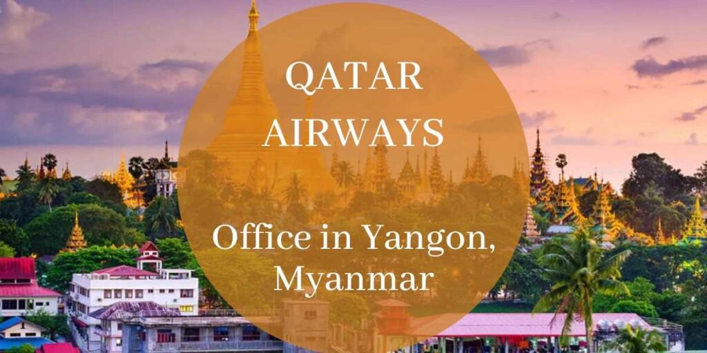 Qatar Airways Office in Yangon, Myanmar