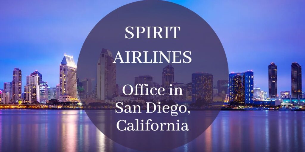 Spirit Airlines Office in San Diego, California