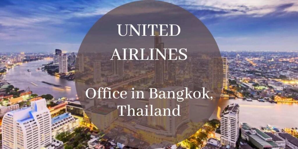 United Airlines Office in Bangkok, Thailand
