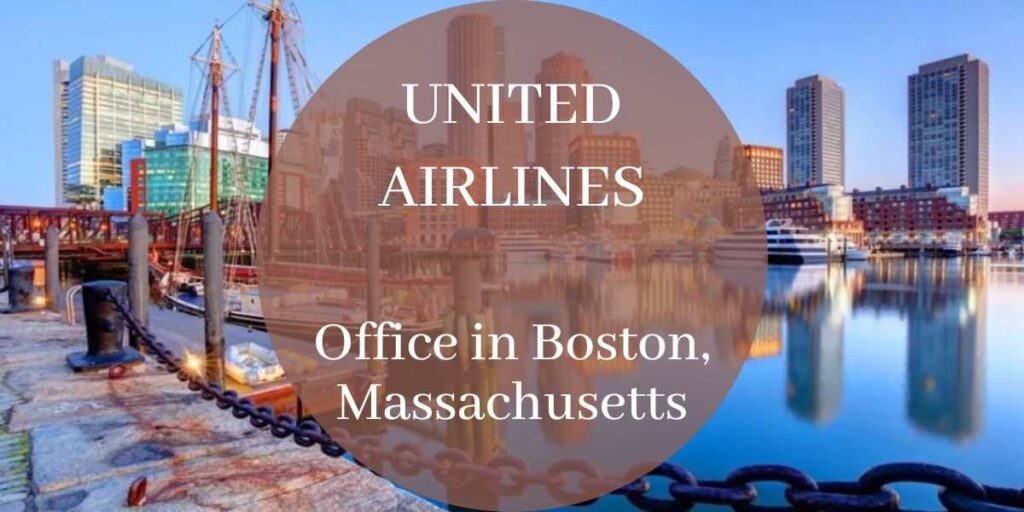 United Airlines Office in Boston, Massachusetts