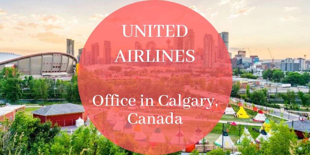 United Airlines Office in Calgary, Canada