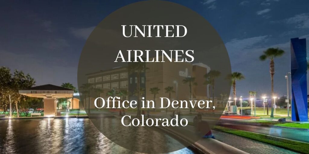 United Airlines Office in Denver, Colorado