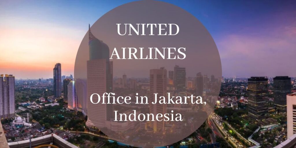 United Airlines Office in Jakarta, Indonesia