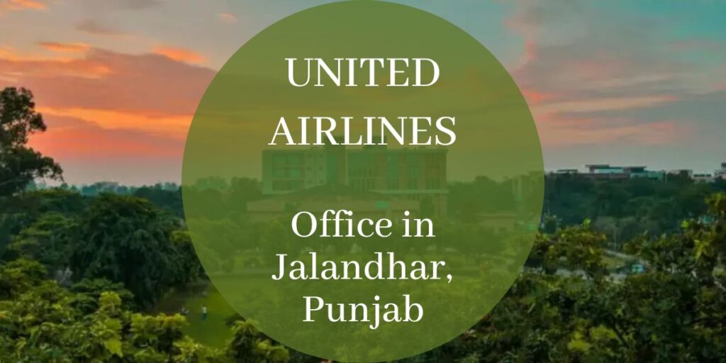 United Airlines Office in Jalandhar, Punjab