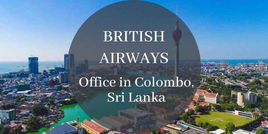 British Airways Office in Colombo, Sri Lanka