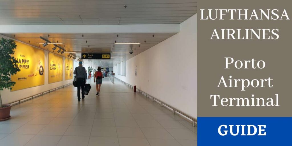Lufthansa Airlines Porto Airport Terminal