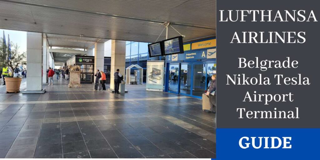 Lufthansa Airlines Belgrade Nikola Tesla Airport Terminal