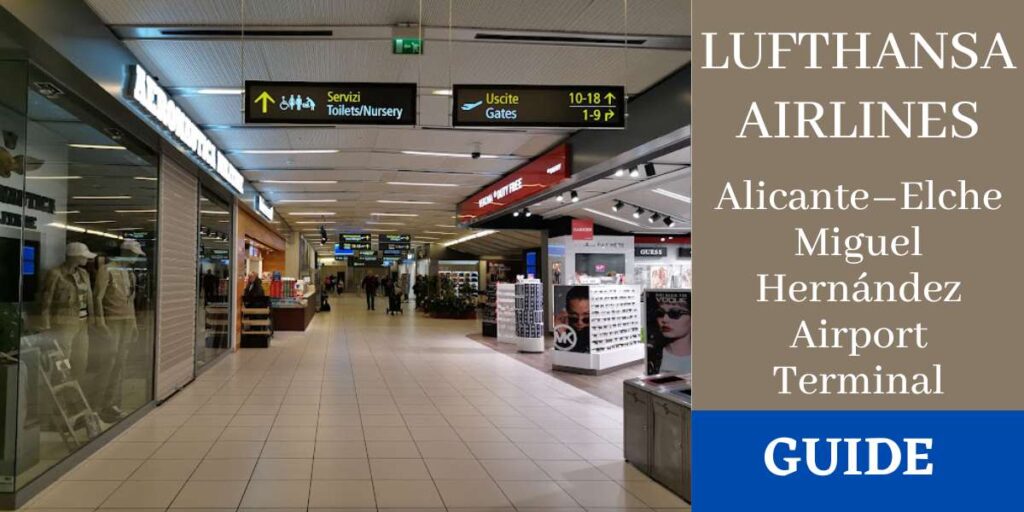 Lufthansa Airlines Alicante–Elche Miguel Hernández Airport Terminal