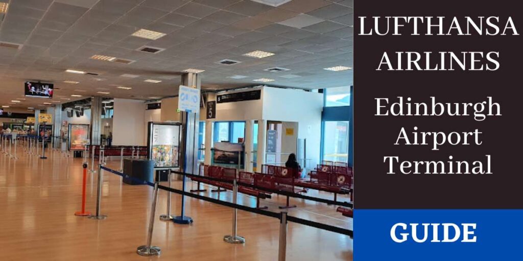 Lufthansa Airlines Edinburgh Airport Terminal