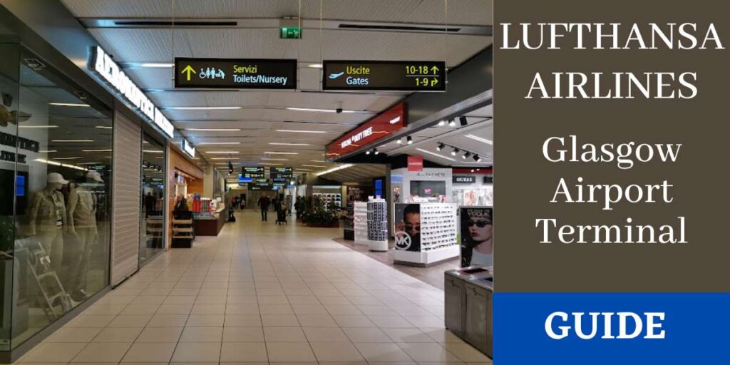 Lufthansa Airlines Glasgow Airport Terminal