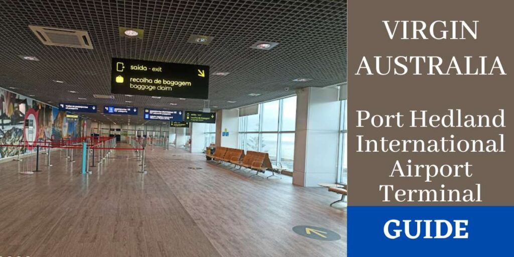 Virgin Australia Port Hedland International Airport Terminal