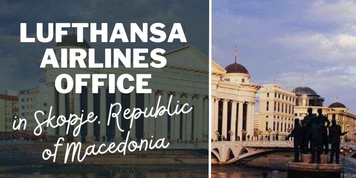 Lufthansa Airlines Office in Skopje, Republic of Macedonia