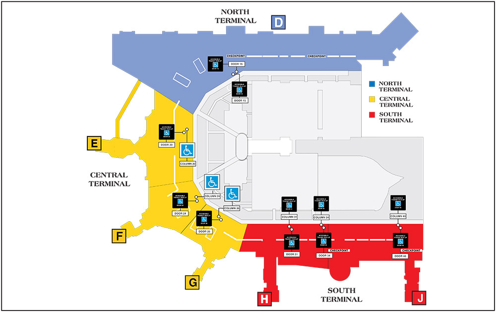 British Airways Miami Terminal Map